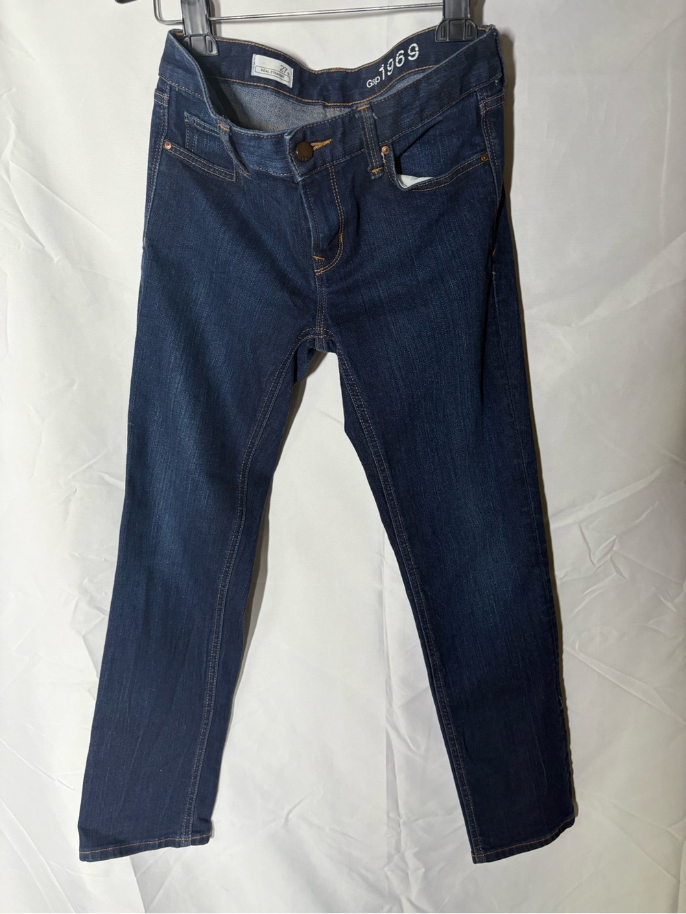 GAP Dark Indigo Straight Jeans